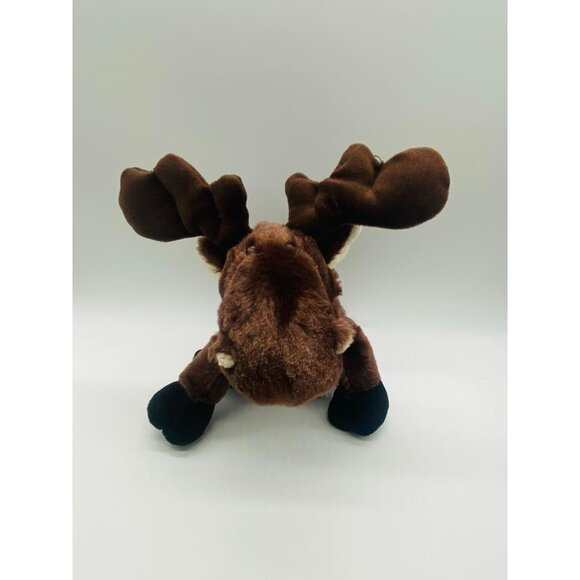 Ganz Webkinz Lot of 2, HM375 Moose and HM137 Reindeer, No Code, Names on Tags - Picture 2 of 11